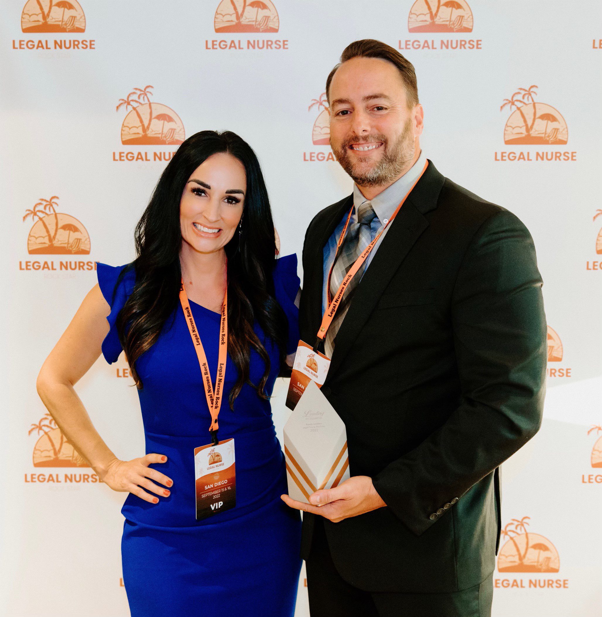 Janice Dolnick and rockstar student Randy Loveless